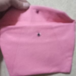 Pink clutch